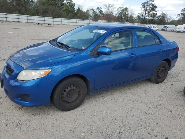 JTDBU4EE6AJ065200 - 2010 TOYOTA COROLLA BASE BLUE photo 1