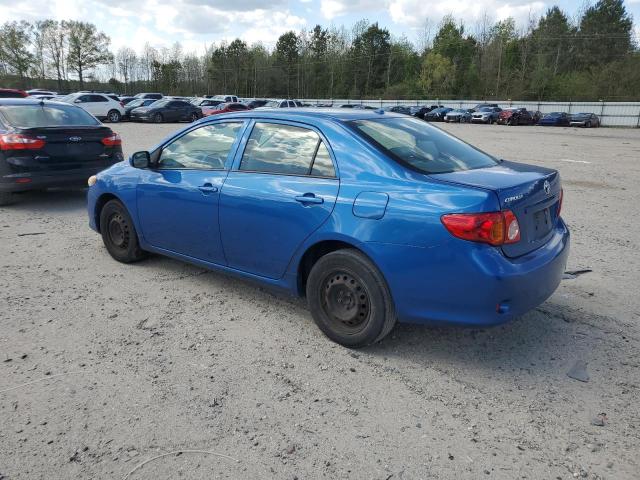 JTDBU4EE6AJ065200 - 2010 TOYOTA COROLLA BASE BLUE photo 2