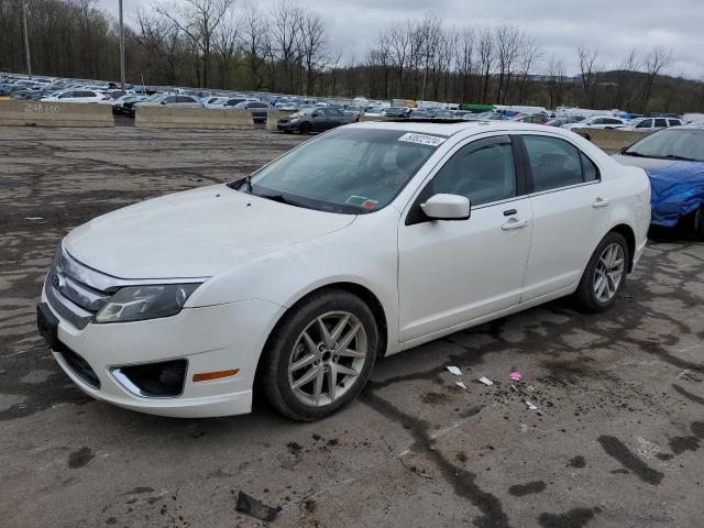 3FAHP0JA1AR105045 - 2010 FORD FUSION SEL WHITE photo 1