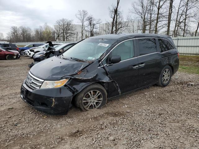 5FNRL5H63BB080242 - 2011 HONDA ODYSSEY EXL BLACK photo 1