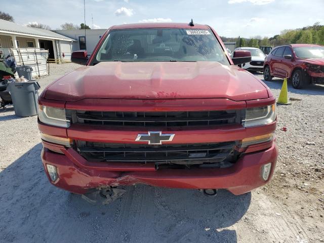 1GCVKREC1JZ216766 - 2018 CHEVROLET SILVERADO K1500 LT Rouge photo 5