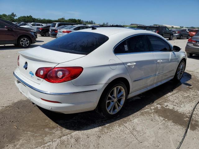 WVWHL7AN2AE527362 - 2010 VOLKSWAGEN CC LUXURY WHITE photo 3