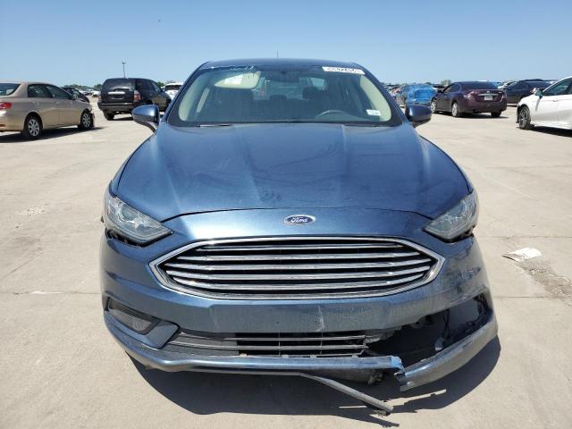 3FA6P0HD9JR267576 - 2018 FORD FUSION SE BLUE photo 5