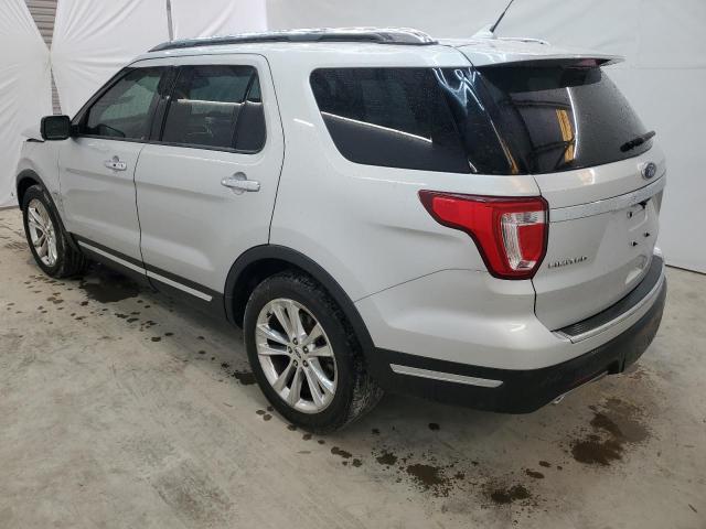 1FM5K7F89KGB37868 - 2019 FORD EXPLORER LIMITED SILVER photo 2