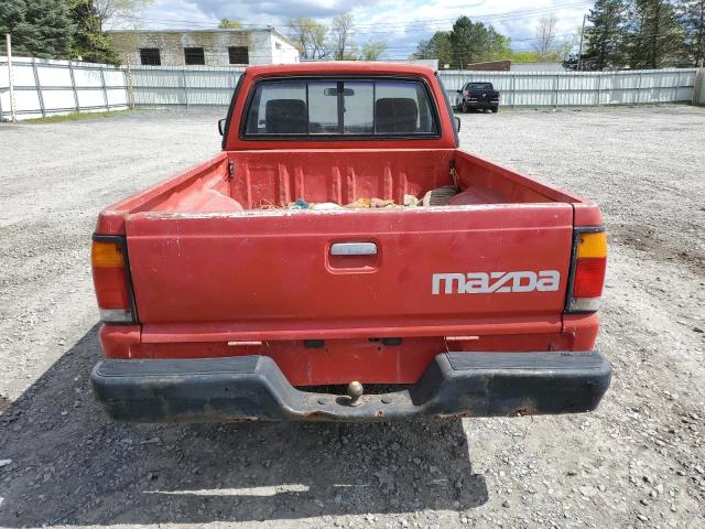 JM2UF1131M0140610 - 1991 MAZDA B2200 SHORT BED RED photo 6