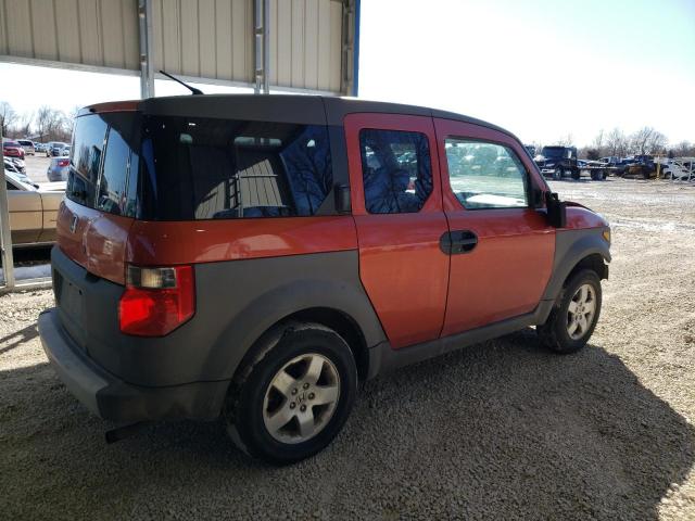 5J6YH28684L006627 - 2004 HONDA ELEMENT EX ORANGE photo 3