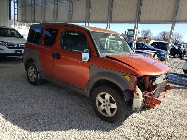 5J6YH28684L006627 - 2004 HONDA ELEMENT EX ORANGE photo 4