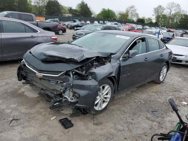 1G1ZD5ST0JF160998 - 2018 CHEVROLET MALIBU LT GRAY photo 1