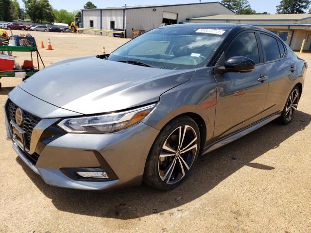 3N1AB8DV1LY272508 - 2020 NISSAN SENTRA SR GRAY photo 1