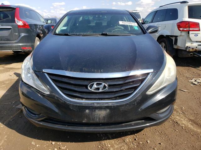 5NPEB4AC2CH499178 - 2012 HYUNDAI SONATA GLS BLACK photo 5