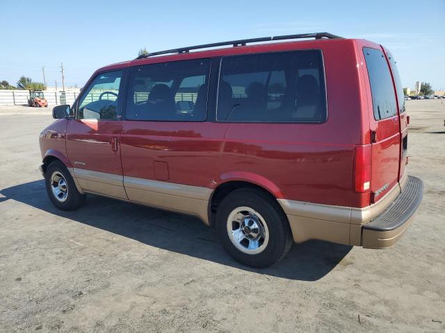 1GKDM19W0YB523526 - 2000 GMC SAFARI XT RED photo 2