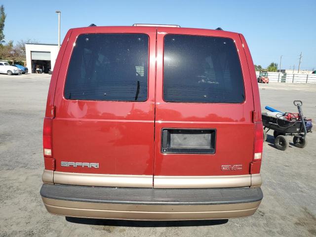 1GKDM19W0YB523526 - 2000 GMC SAFARI XT RED photo 6