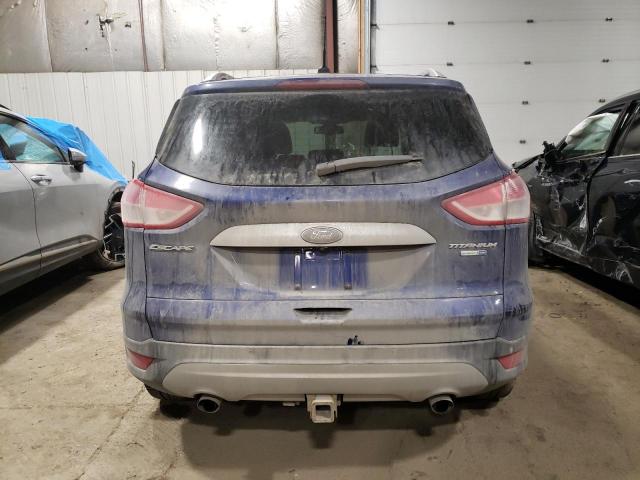 1FMCU9J97EUB65185 - 2014 FORD ESCAPE TITANIUM BLUE photo 6