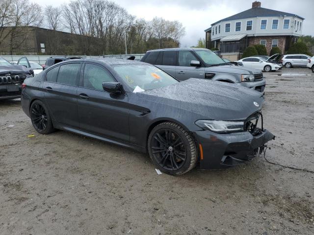 WBS83CH01NCK32525 - 2022 BMW M5 BLACK photo 4