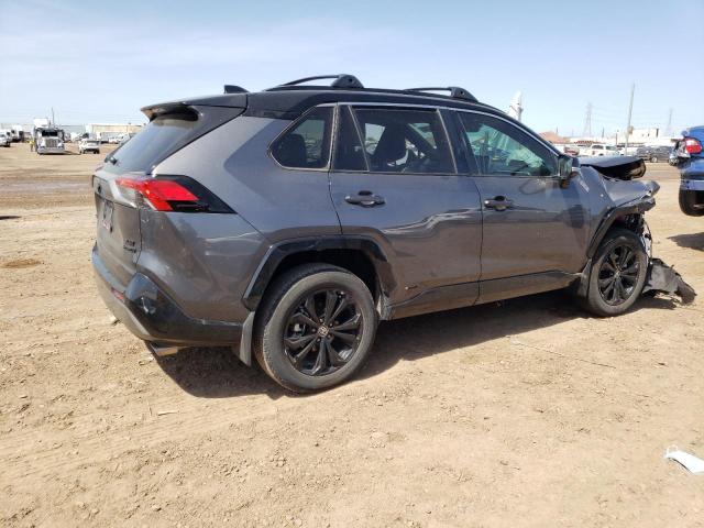 4T3E6RFVXNU089980 - 2022 TOYOTA RAV4 XSE GRAY photo 3