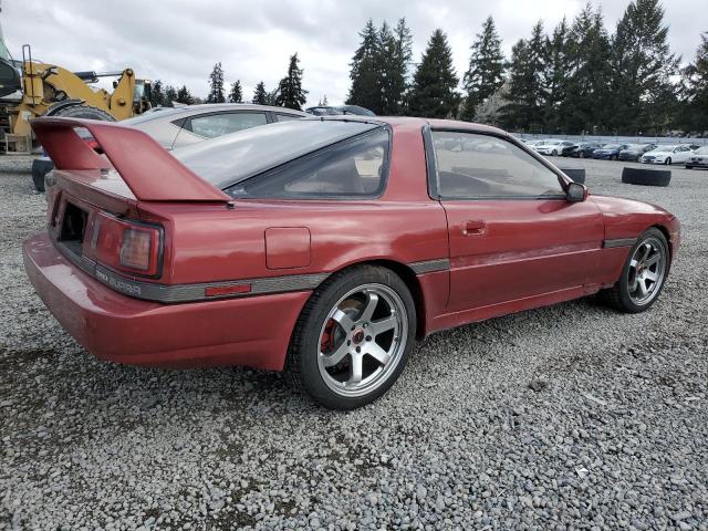 JT2MA71J7H0060344 - 1987 TOYOTA SUPRA SPORT ROOF წითელი ფოტო 3