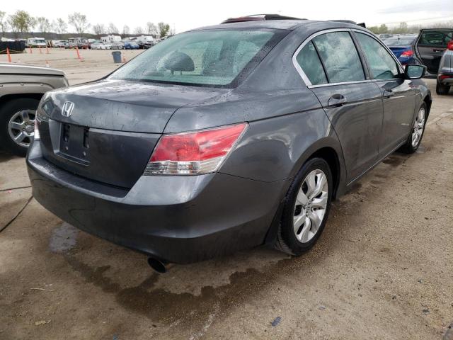 1HGCP26739A181659 - 2009 HONDA ACCORD EX GRAY photo 3