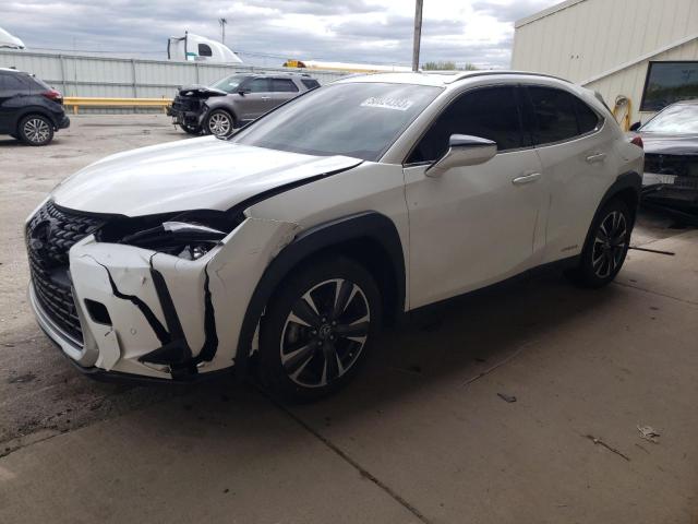 JTHP9JBH9L2032384 - 2020 LEXUS UX 250H WHITE photo 1