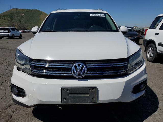 WVGBV3AX8DW618348 - 2013 VOLKSWAGEN TIGUAN S WHITE photo 5