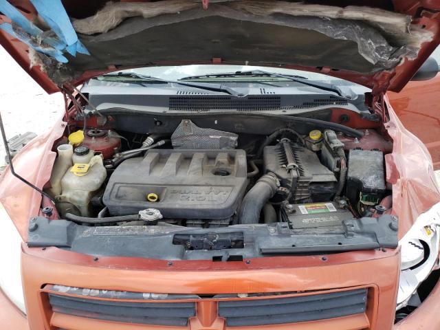 1B3HB28BX7D132931 - 2007 DODGE CALIBER ORANGE photo 11