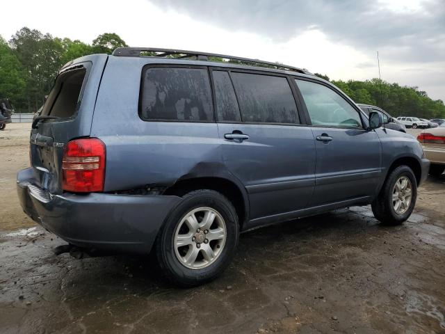 JTEGF21A430106872 - 2003 TOYOTA HIGHLANDER LIMITED BLUE photo 3