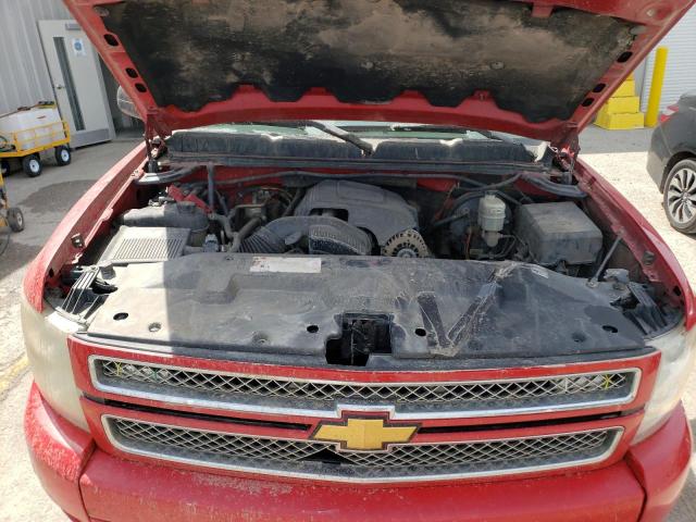 3GCPKSE73CG174395 - 2012 CHEVROLET SILVERADO K1500 LT RED photo 11