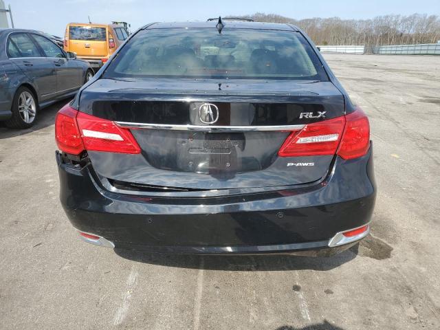 JH4KC1F90GC001751 - 2016 ACURA RLX ADVANCE BLACK photo 6