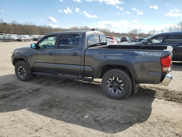 3TMDZ5BN9HM031740 - 2017 TOYOTA TACOMA DOUBLE CAB GRAY photo 2