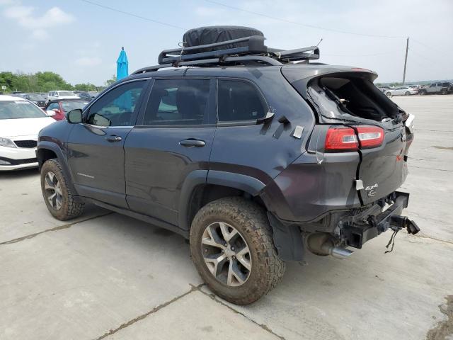 1C4PJMBS1HW606515 - 2017 JEEP CHEROKEE TRAILHAWK ნაცრისფერი ფოტო 2
