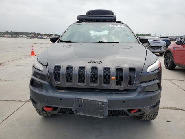 1C4PJMBS1HW606515 - 2017 JEEP CHEROKEE TRAILHAWK ნაცრისფერი ფოტო 5
