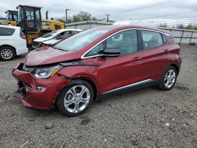 1G1FY6S05M4114117 - 2021 CHEVROLET BOLT EV LT MAROON photo 1