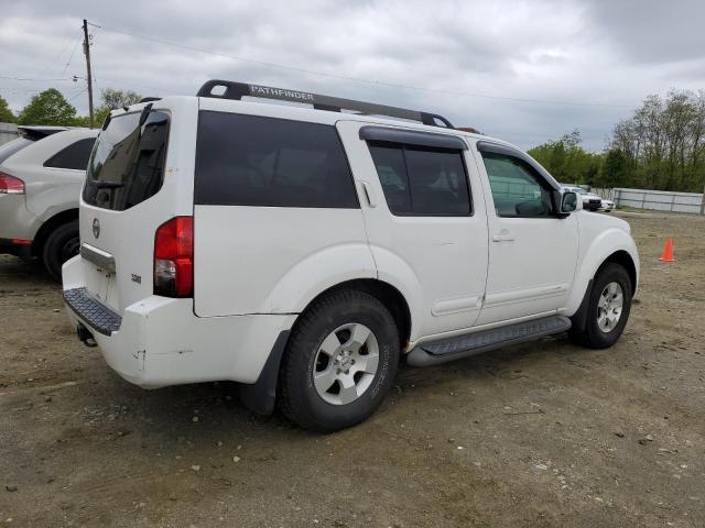 5N1AR18W96C640008 - 2006 NISSAN PATHFINDER LE 白色 照片 3