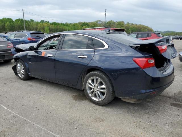 1G1ZD5ST5JF127852 - 2018 CHEVROLET MALIBU LT BLUE photo 2