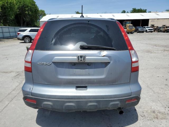 JHLRE38778C021629 - 2008 HONDA CR-V EXL BLUE photo 6