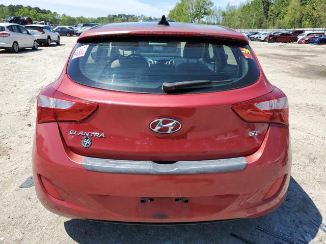 KMHD35LEXDU135624 - 2013 HYUNDAI ELANTRA GT RED photo 6