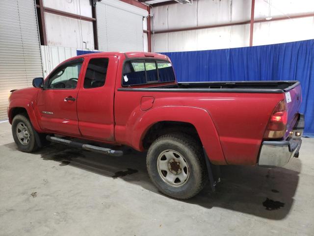 5TEUU42N65Z129907 - 2005 TOYOTA TACOMA ACCESS CAB RED photo 2