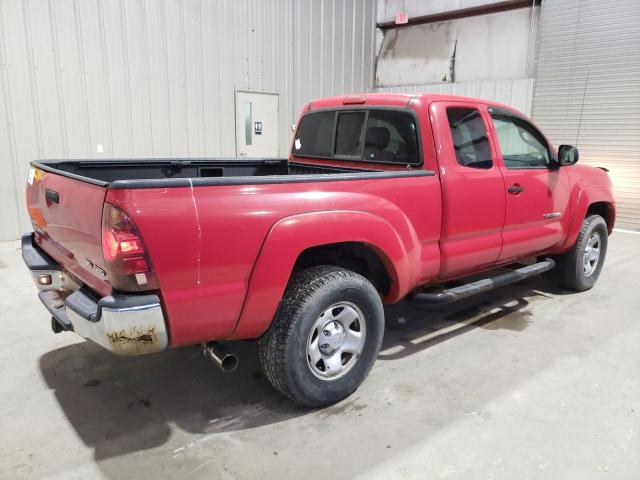 5TEUU42N65Z129907 - 2005 TOYOTA TACOMA ACCESS CAB RED photo 3