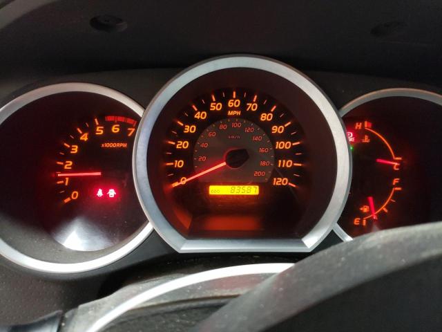 5TEUU42N65Z129907 - 2005 TOYOTA TACOMA ACCESS CAB წითელი ფოტო 9