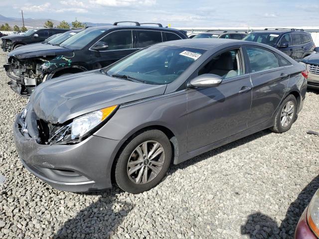 5NPEB4AC1EH935070 - 2014 HYUNDAI SONATA GLS GRAY photo 1