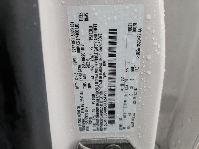 5LMTJ3DH0GUJ24311 - 2016 LINCOLN MKC RESERVE WHITE photo 13