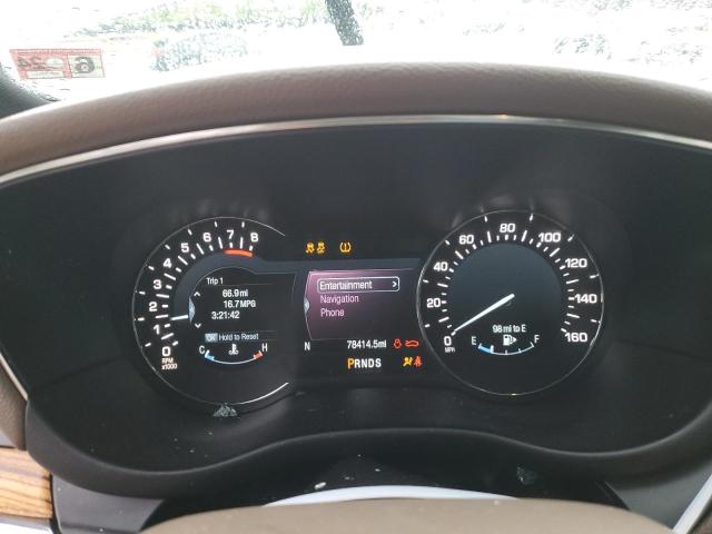 5LMTJ3DH0GUJ24311 - 2016 LINCOLN MKC RESERVE WHITE photo 9