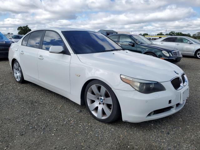 WBANE73577CM51391 - 2007 BMW 530 I WHITE photo 4