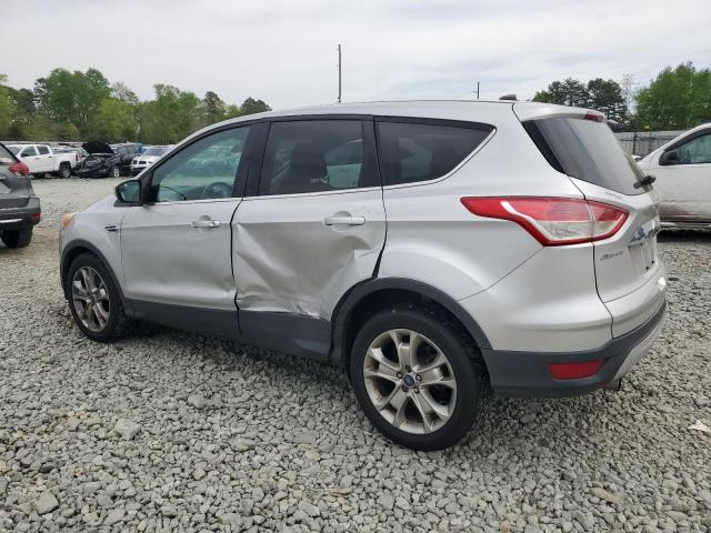 1FMCU0HX5DUB99625 - 2013 FORD ESCAPE SEL SILVER photo 2