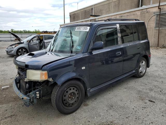 JTLKT324950197277 - 2005 TOYOTA SCION XB BLUE photo 1