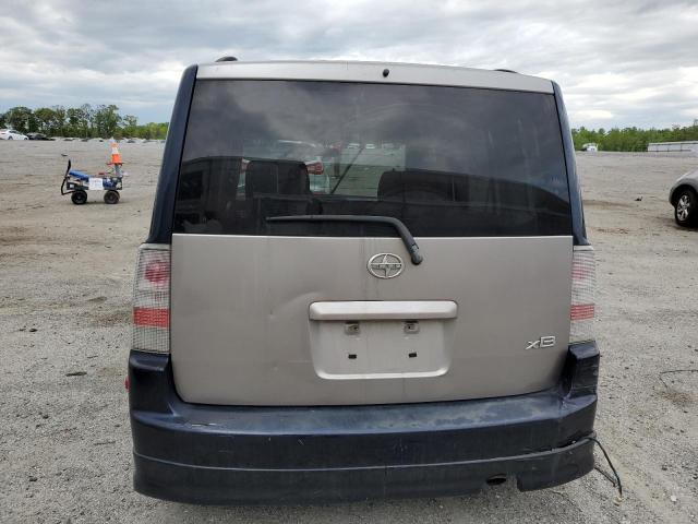 JTLKT324950197277 - 2005 TOYOTA SCION XB BLUE photo 6