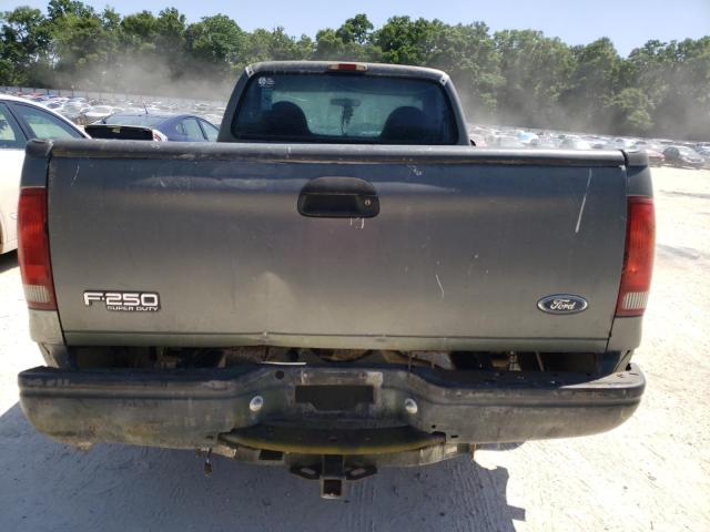 1FTNF20L6XEC72480 - 1999 FORD F250 SUPER DUTY GRAY photo 6