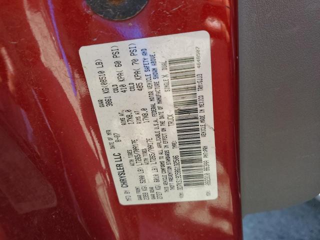 3D7KS19D58G132506 - 2008 DODGE RAM 1500 RED photo 13