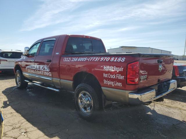 3D7KS19D58G132506 - 2008 DODGE RAM 1500 RED photo 2