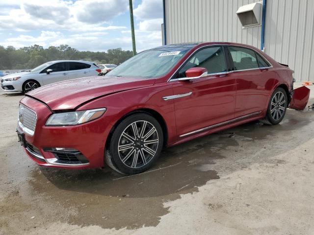 1LN6L9RP0H5609072 - 2017 LINCOLN CONTINENTA RESERVE RED photo 1