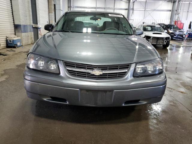 2G1WF52E759133407 - 2005 CHEVROLET IMPALA GRAY photo 5